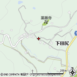大阪府豊能郡能勢町下田尻580周辺の地図