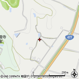 大阪府豊能郡能勢町地黄2203周辺の地図
