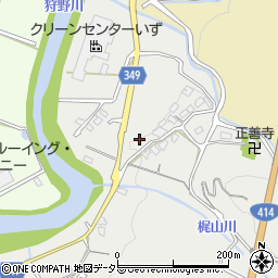 静岡県伊豆市佐野513-2周辺の地図