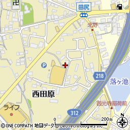 兵庫県神崎郡福崎町西田原1840周辺の地図