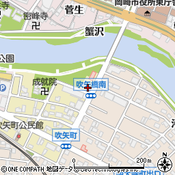 株式会社建通新聞社　三河支局周辺の地図