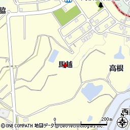 愛知県阿久比町（知多郡）福住（馬越）周辺の地図