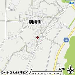 兵庫県加西市別所町338周辺の地図