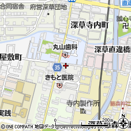 京都府京都市伏見区深草北蓮池町895-2周辺の地図