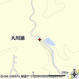 兵庫県三田市大川瀬1405周辺の地図