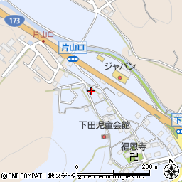 大阪府豊能郡能勢町下田81周辺の地図