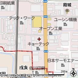 京都府京都市南区久世殿城町332周辺の地図