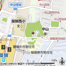 京都府京都市伏見区醍醐中山町64-21周辺の地図