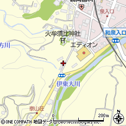 静岡県伊東市鎌田764周辺の地図