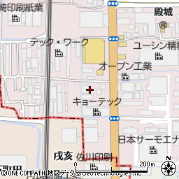 京都府京都市南区久世殿城町330周辺の地図
