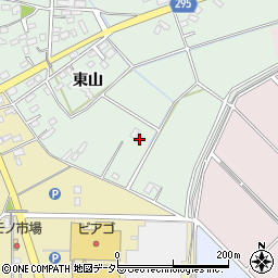 愛知県安城市箕輪町東山164周辺の地図