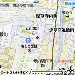 京都府京都市伏見区深草七瀬川町893周辺の地図