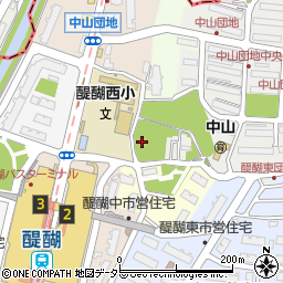 京都府京都市伏見区醍醐中山町64-5周辺の地図