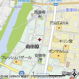 兵庫県神崎郡福崎町南田原3180周辺の地図