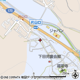 大阪府豊能郡能勢町下田68周辺の地図