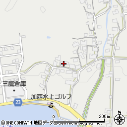 兵庫県加西市畑町1394周辺の地図