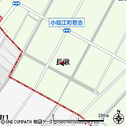 愛知県刈谷市小垣江町長湫周辺の地図
