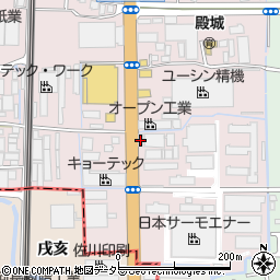 野崎印刷紙業株式会社　京都第一工場周辺の地図