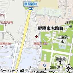 京都府京都市伏見区醍醐中山町18周辺の地図