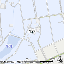 愛知県知多郡東浦町石浜半戸周辺の地図