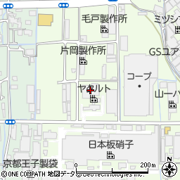 京滋ヤクルト　販売株式会社周辺の地図