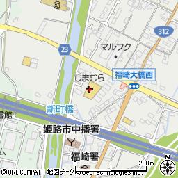 ファッションセンターしまむら福崎店周辺の地図