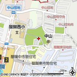 京都府京都市伏見区醍醐中山町64-8周辺の地図