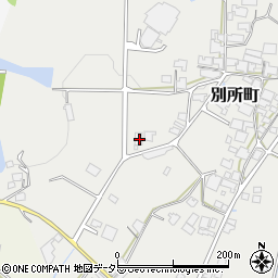 兵庫県加西市別所町183周辺の地図
