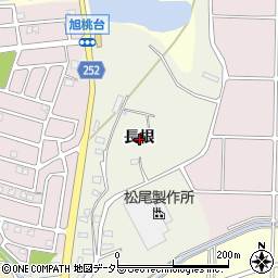 愛知県知多市大興寺長根周辺の地図