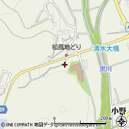 兵庫県三田市小野1894周辺の地図
