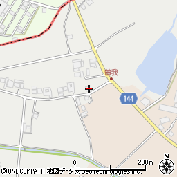 兵庫県加東市曽我490-2周辺の地図