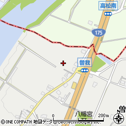 兵庫県加東市曽我283周辺の地図