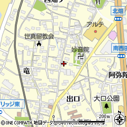 愛知県知多市新舞子出口1周辺の地図