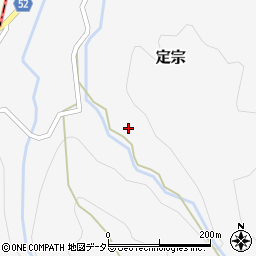 岡山県久米郡美咲町定宗224周辺の地図