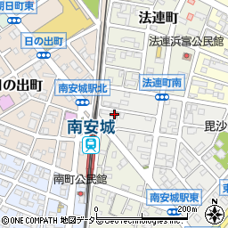 安城東明郵便局 ＡＴＭ周辺の地図