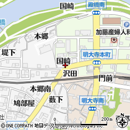 愛知県岡崎市久後崎町国崎34周辺の地図