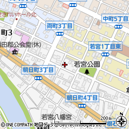 愛知県岡崎市朝日町4丁目103周辺の地図