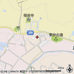 兵庫県三田市末26周辺の地図