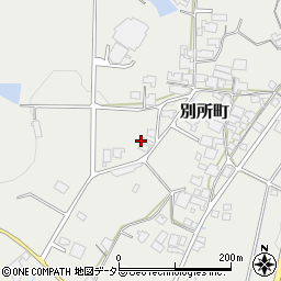 兵庫県加西市別所町376周辺の地図
