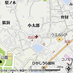 愛知県知多郡東浦町生路小太郎78周辺の地図
