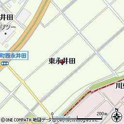 愛知県刈谷市小垣江町東永井田周辺の地図