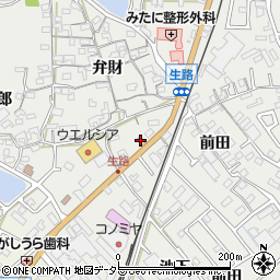 すき家３６６号東浦店周辺の地図