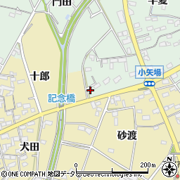 愛知県安城市箕輪町東山220-2周辺の地図