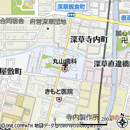 京都府京都市伏見区深草七瀬川町874周辺の地図