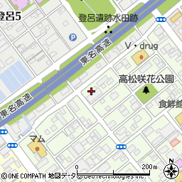 ＭＡＸクリーニング　静岡南店周辺の地図