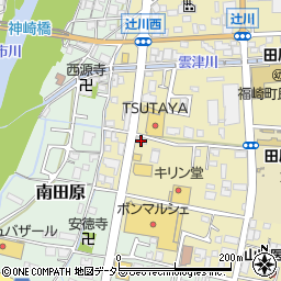 ソフトバンク福崎周辺の地図
