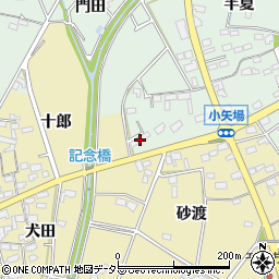 愛知県安城市箕輪町東山220周辺の地図