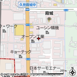 京都府京都市南区久世殿城町561周辺の地図