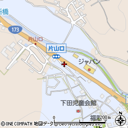 大阪府豊能郡能勢町下田121周辺の地図