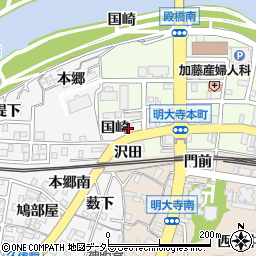 愛知県岡崎市久後崎町国崎33周辺の地図